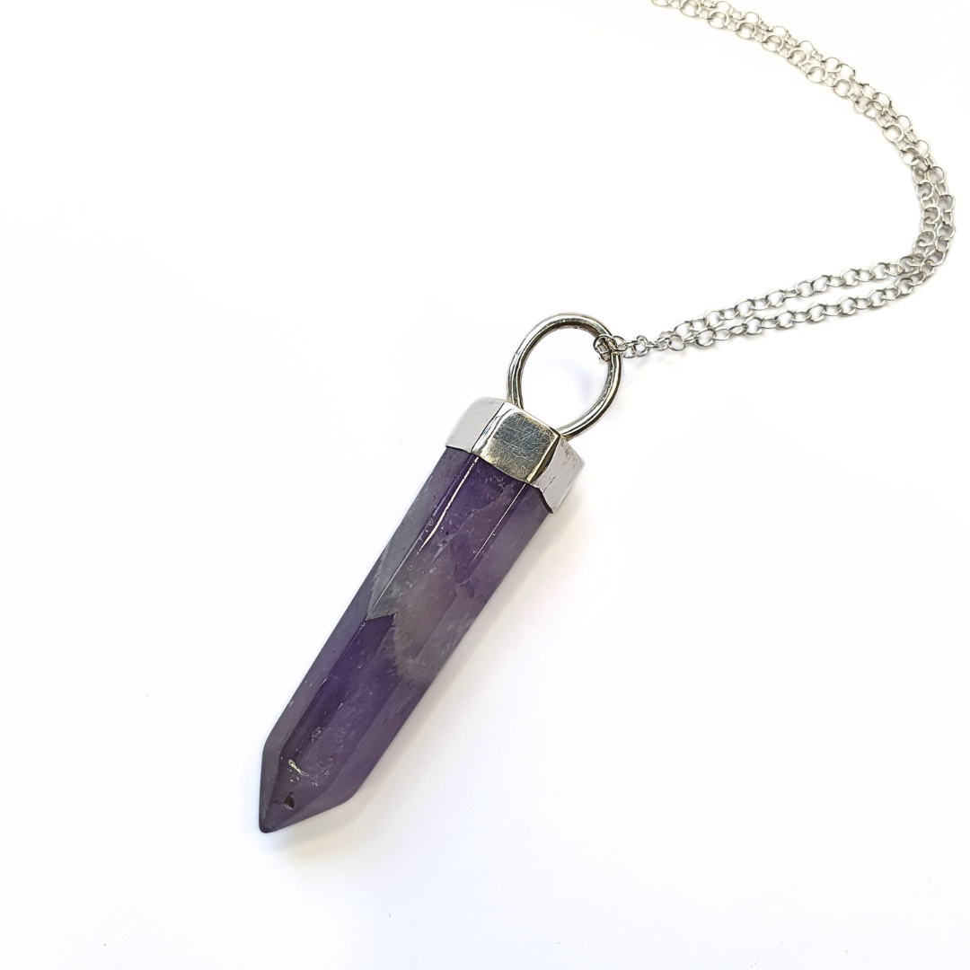 Amethyst Point Necklace