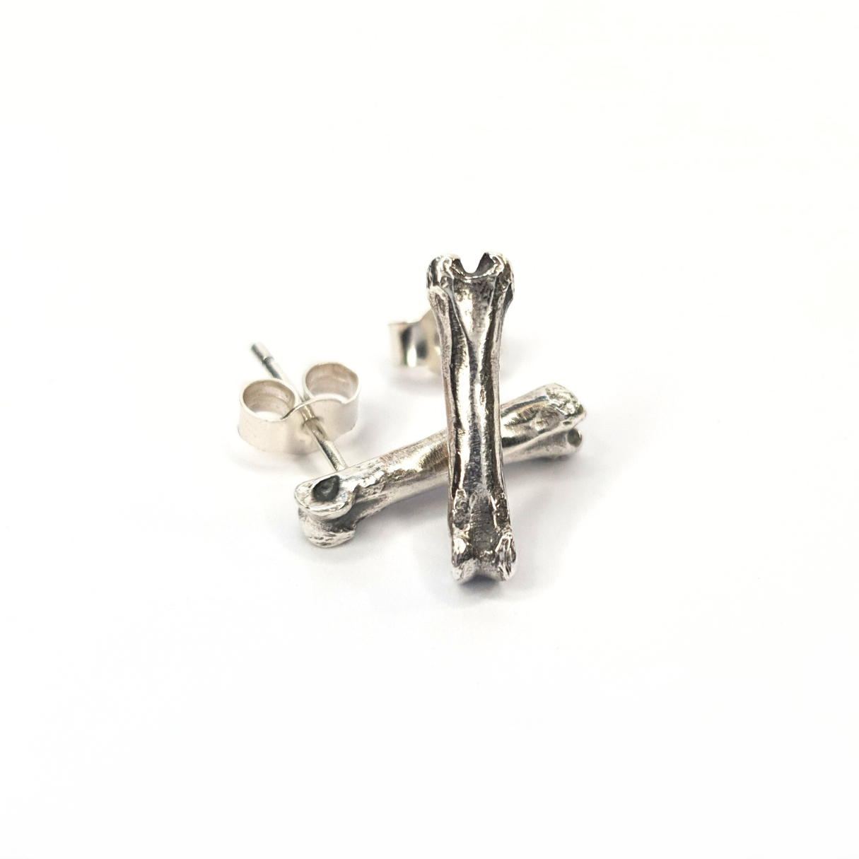 Bone Stud Earrings