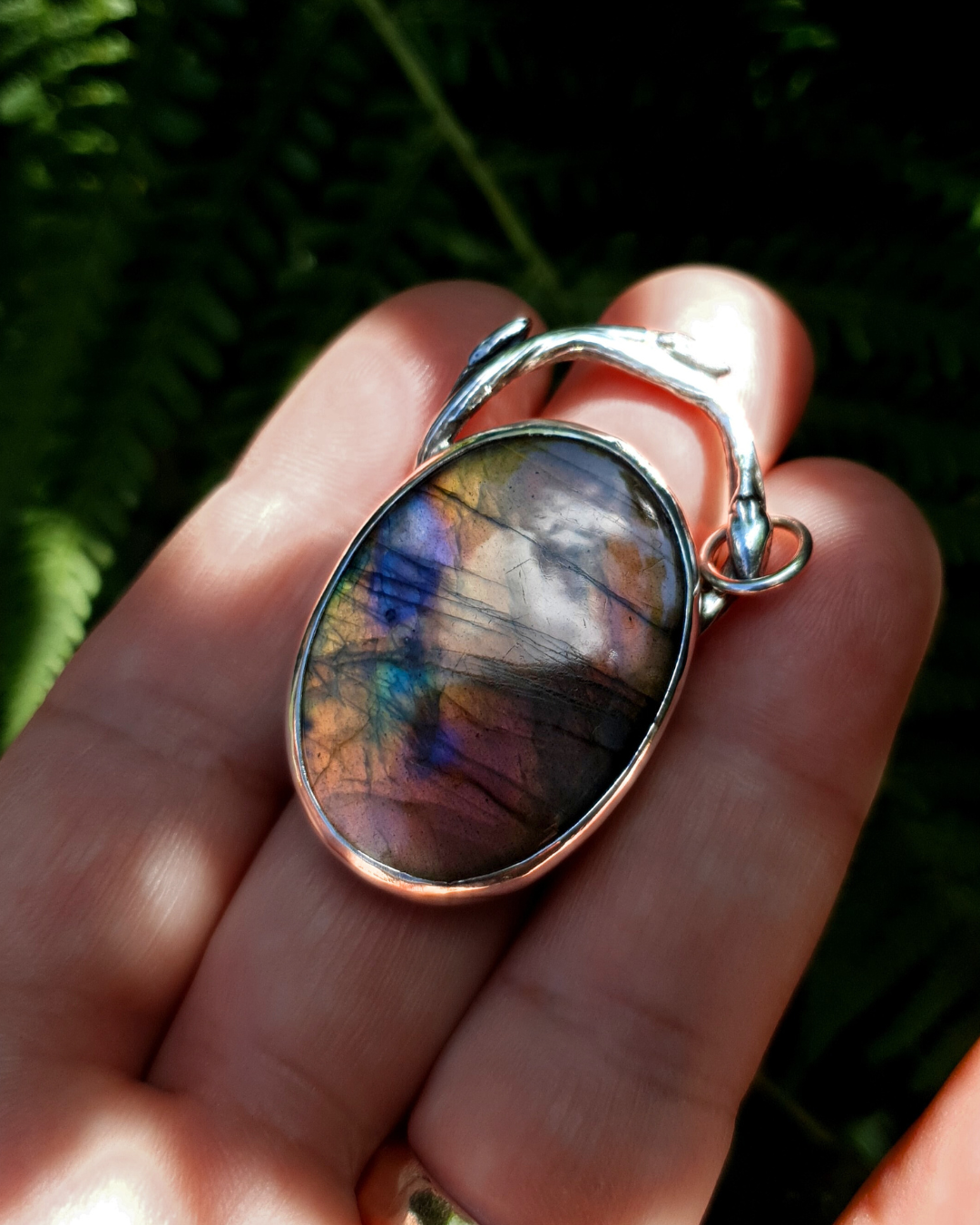 Labradorite Woodland Pendant