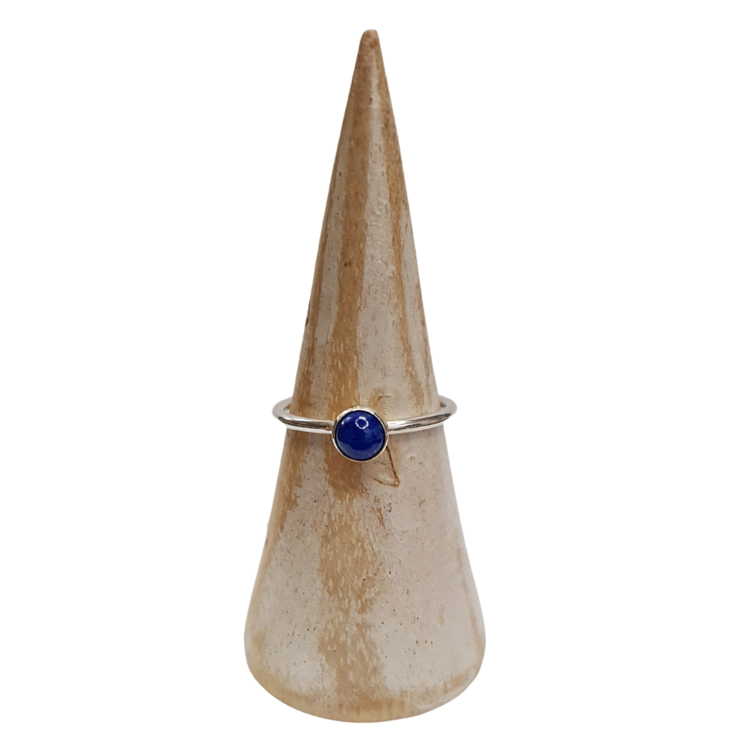 Lapis Lazuli Stacking Ring