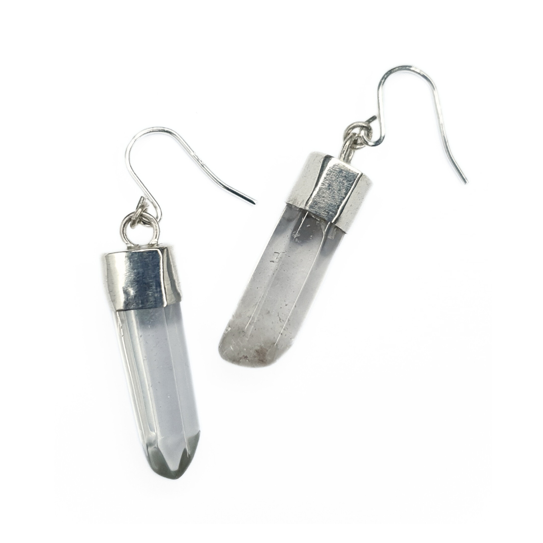 Quartz Point Earrings
