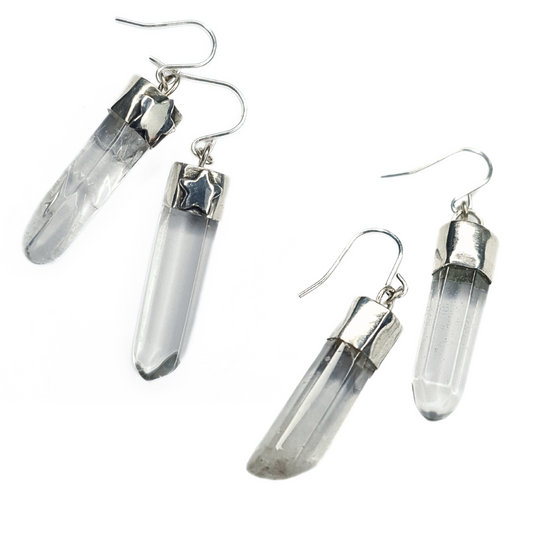 Quartz Point Earrings