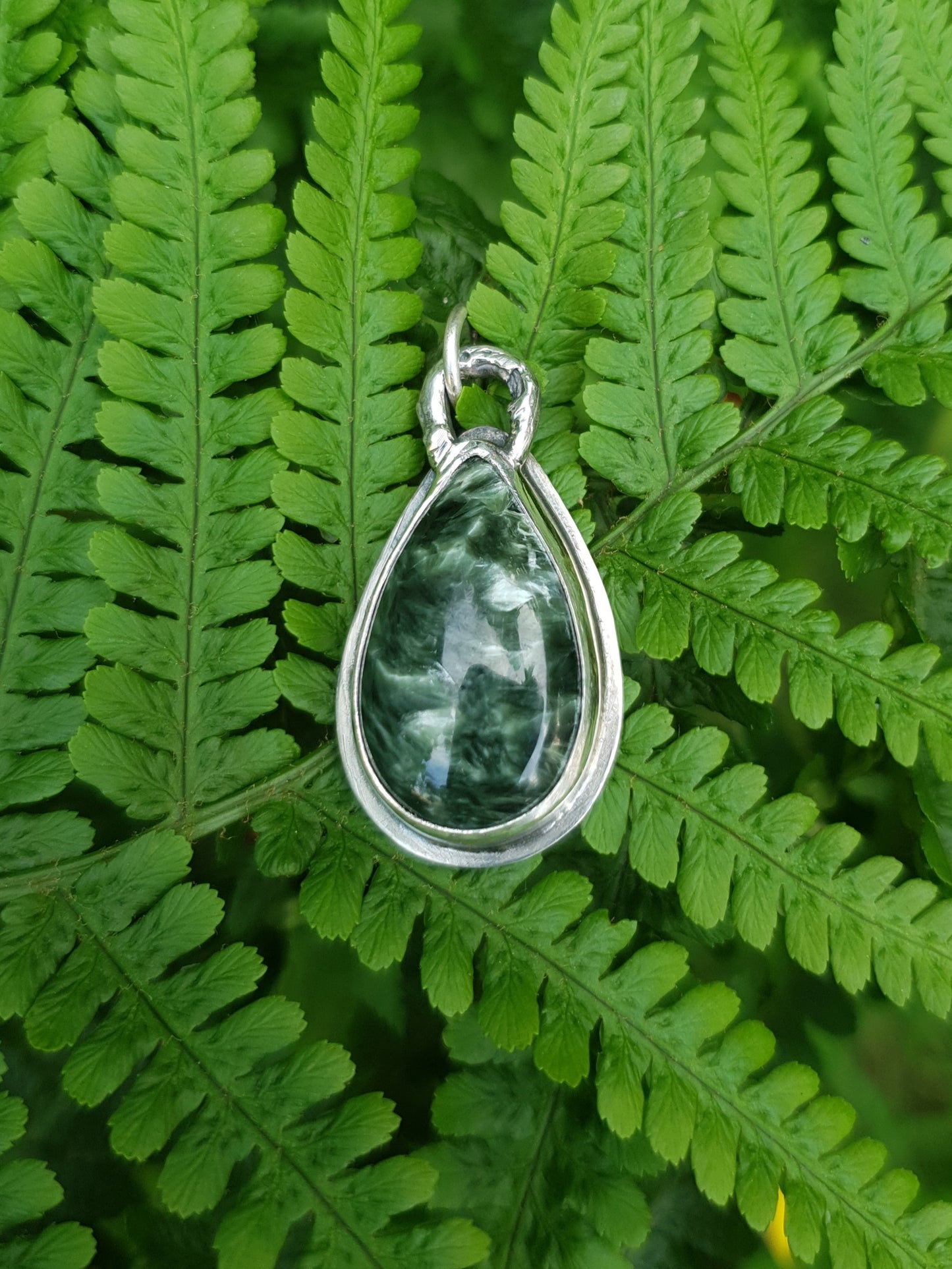 Seraphinite Woodland Pendant