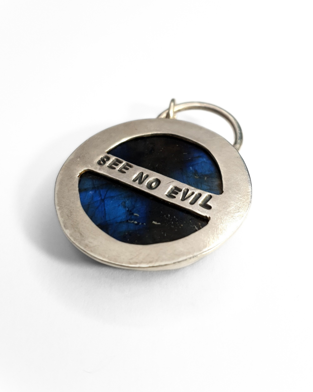 "See No Evil" Labradorite Pendant