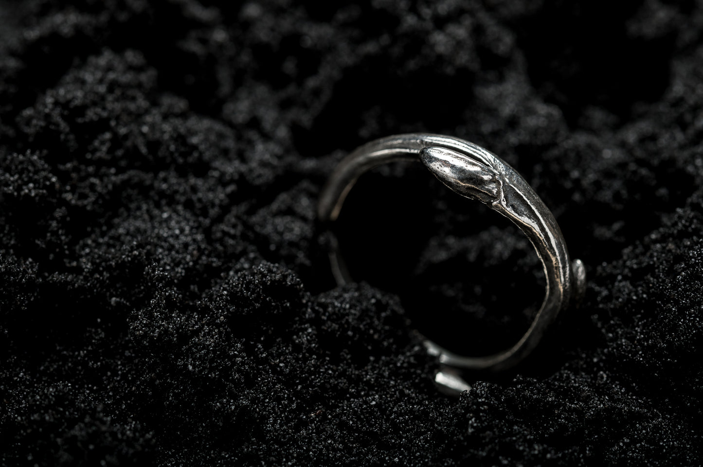 Woodland Budded Silver Ring