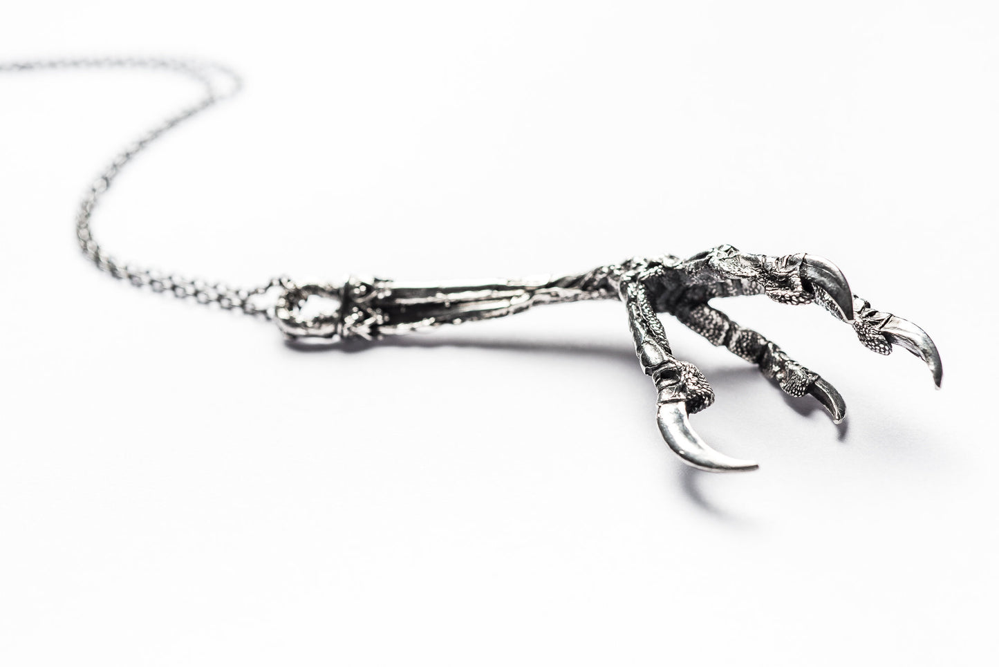 Jackdaw Talon Pendant