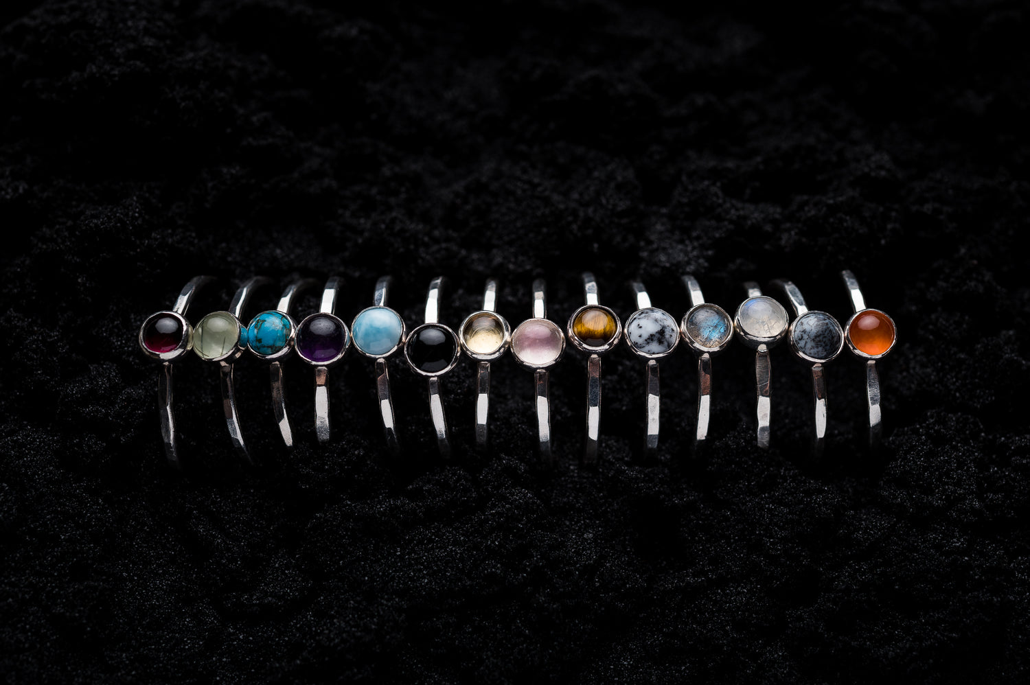 GEMSTONE SPELL RINGS