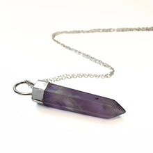 Load image into Gallery viewer, Amethyst Point Necklace
