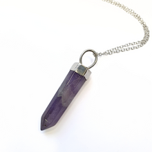 Load image into Gallery viewer, Amethyst Point Necklace

