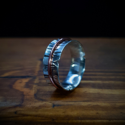Birch Spinner Ring