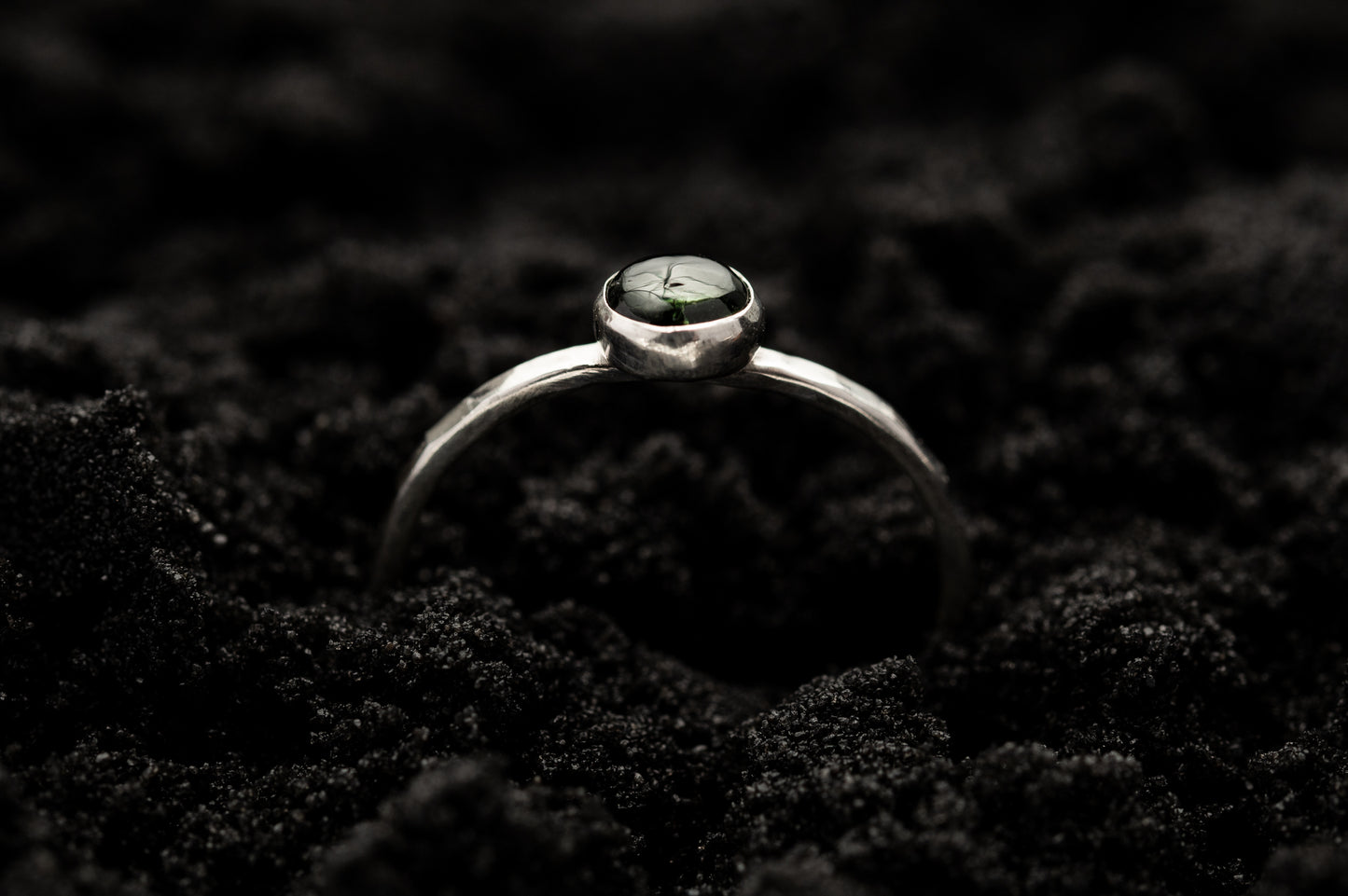 Green Tourmaline Spell Ring