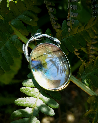 Labradorite Woodland Pendant