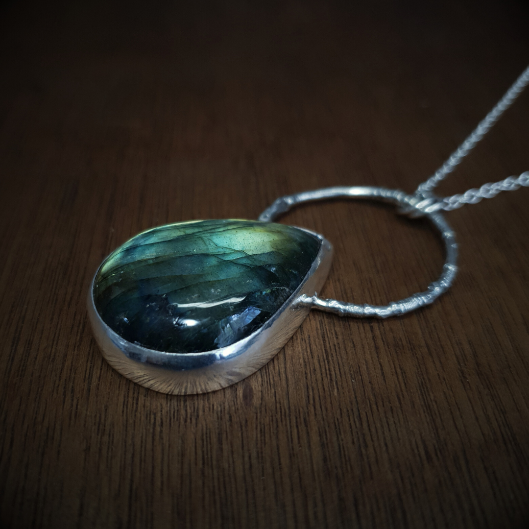 Labradorite Woodland Necklace
