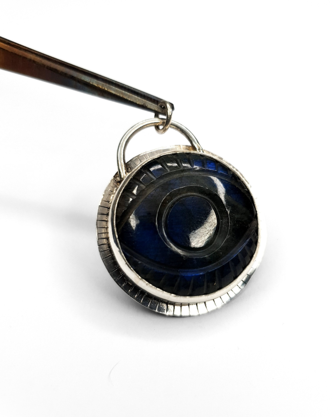"See No Evil" Labradorite Pendant