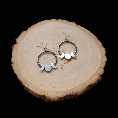 Lunar Phases Earrings