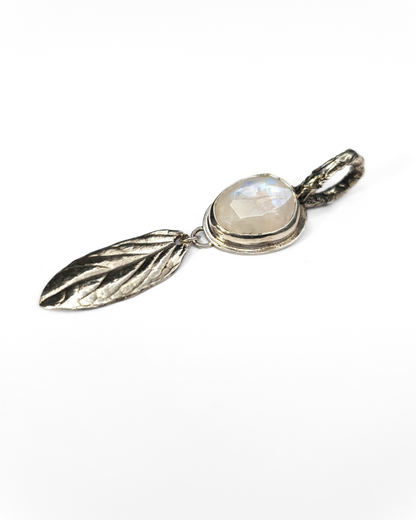 Woodland Rainbow Moonstone Pendant