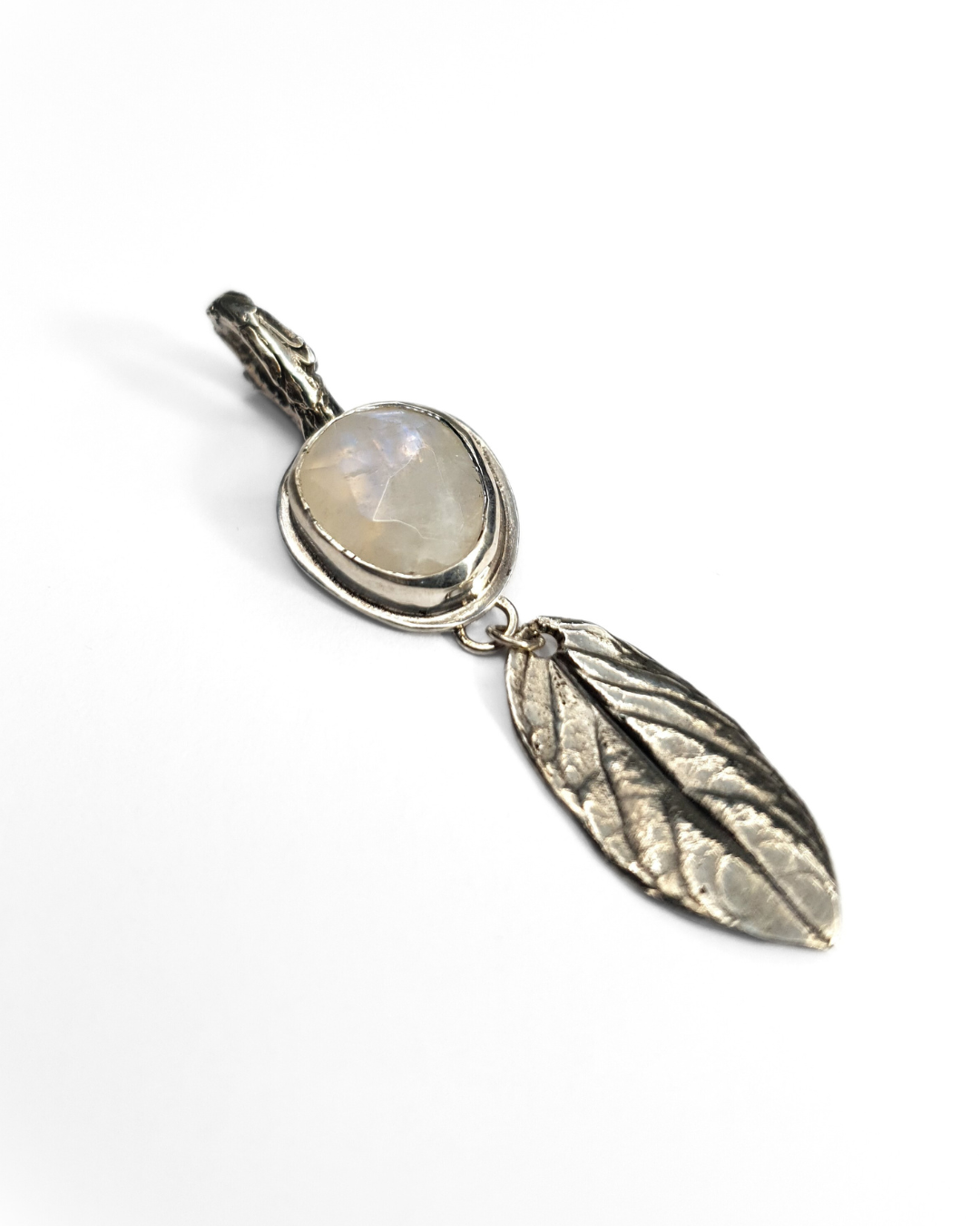 Woodland Rainbow Moonstone Pendant