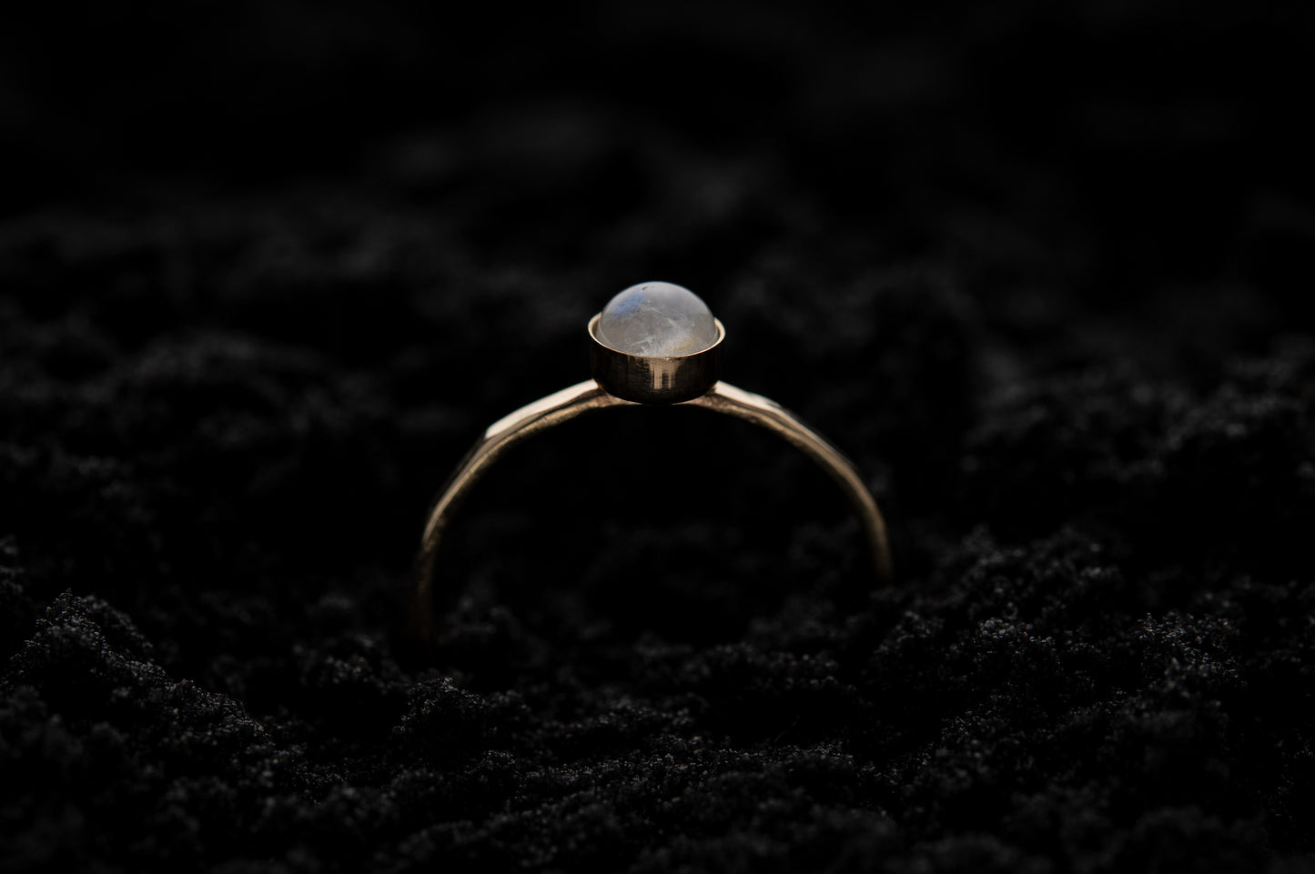 Rainbow Moonstone Spell Ring