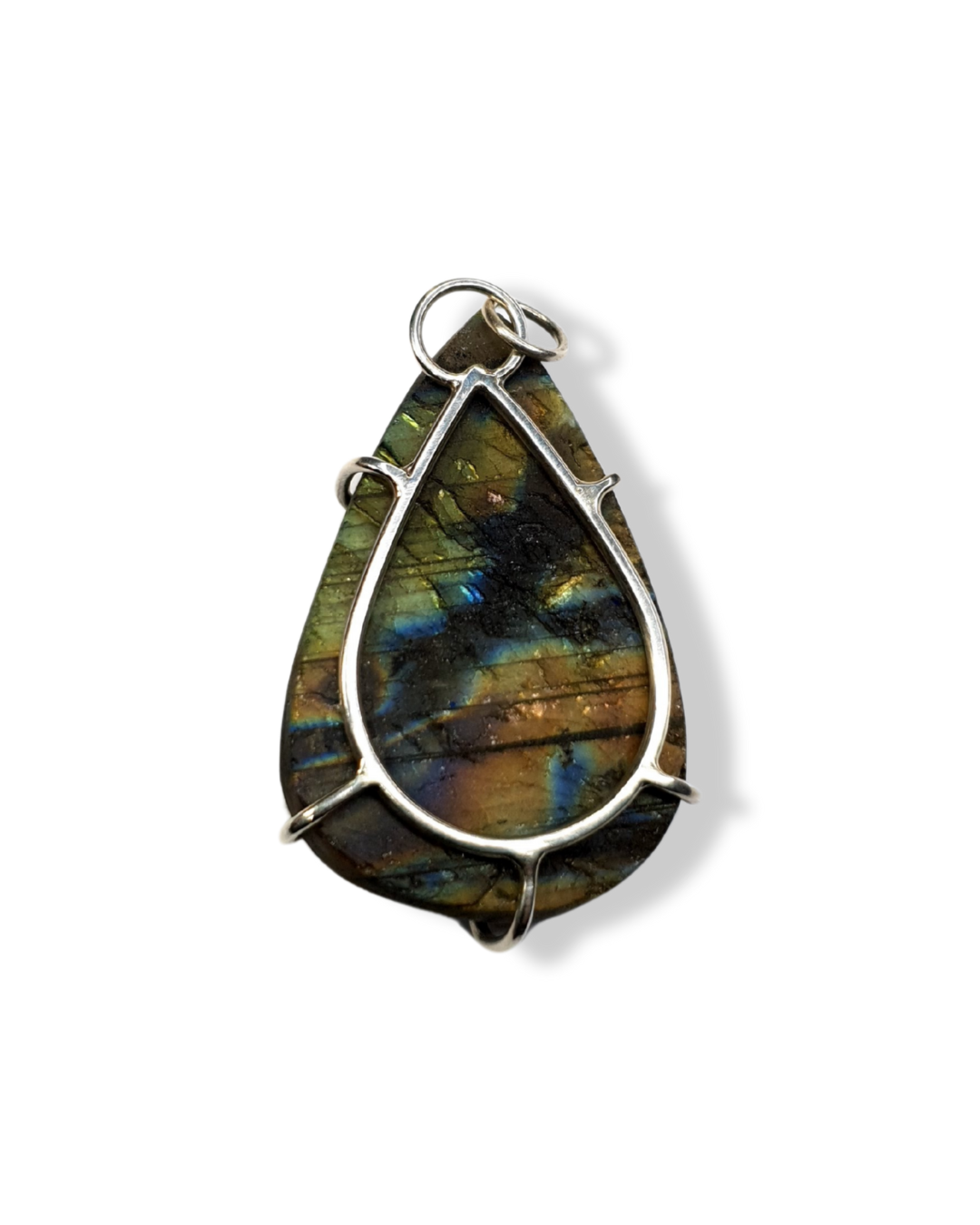 Labradorite Claw Pendant