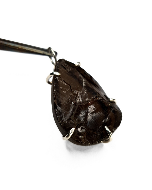 Smoky Quartz Claw Pendant