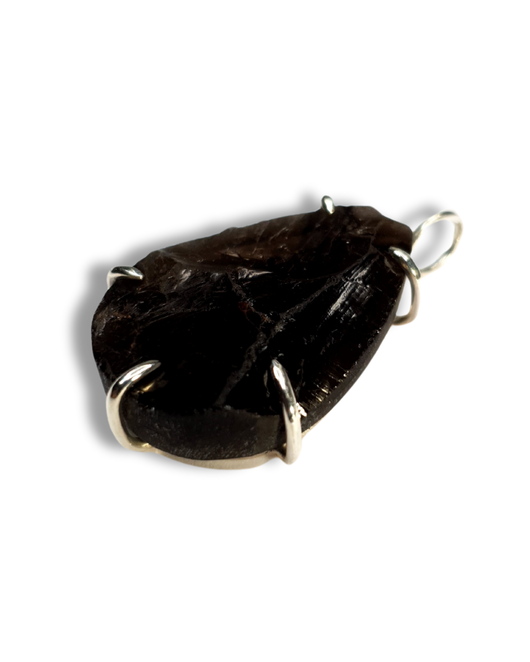 Smoky Quartz Claw Pendant