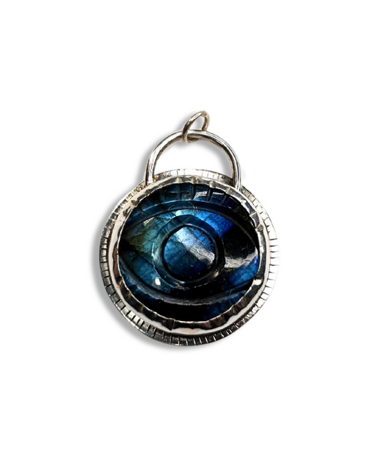 "See No Evil" Labradorite Pendant