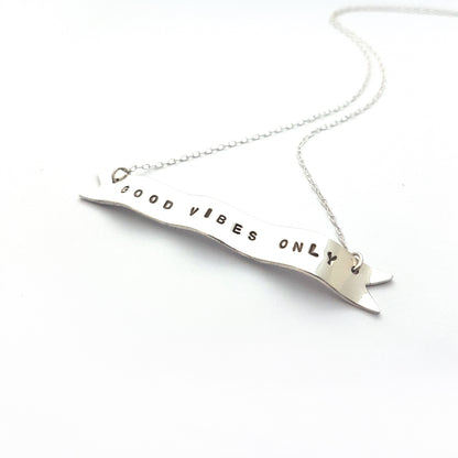 Personalised Banner Necklace