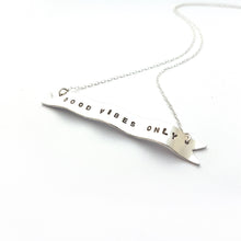 Load image into Gallery viewer, Personalised Banner Necklace
