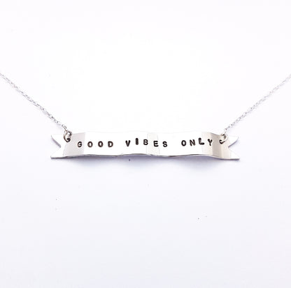 Personalised Banner Necklace