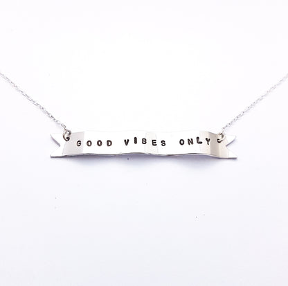 Personalised Banner Necklace