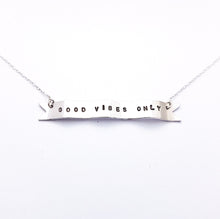 Load image into Gallery viewer, Personalised Banner Necklace

