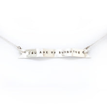 Load image into Gallery viewer, Personalised Banner Necklace

