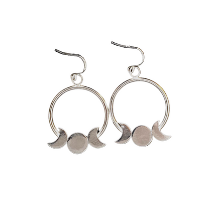 Lunar Phases Earrings