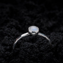 Load image into Gallery viewer, Rainbow Moonstone Stacking Ring
