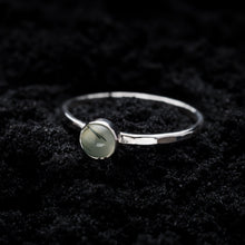 Load image into Gallery viewer, Prehnite Stacking Ring

