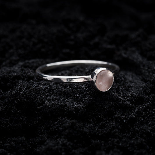 Rose Quartz Spell Ring