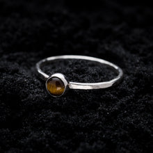 Load image into Gallery viewer, Tiger&#39;s Eye Stacking Ring
