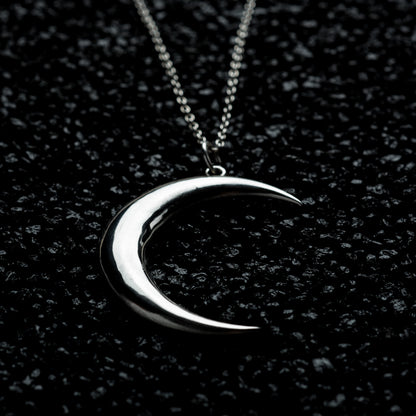 Crescent Moon Necklace XL
