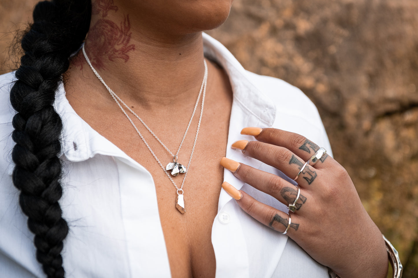 Ore Trio Necklace