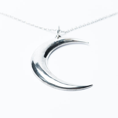 Crescent Moon Necklace XL
