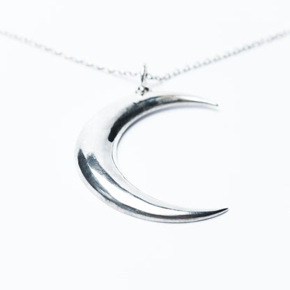 Crescent Moon Pendant XL