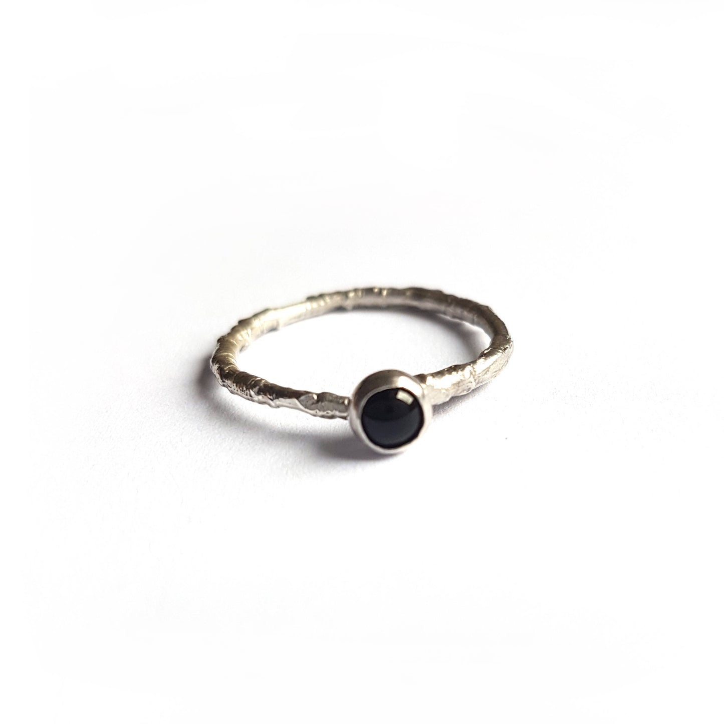 Onyx Woodland Spell Ring