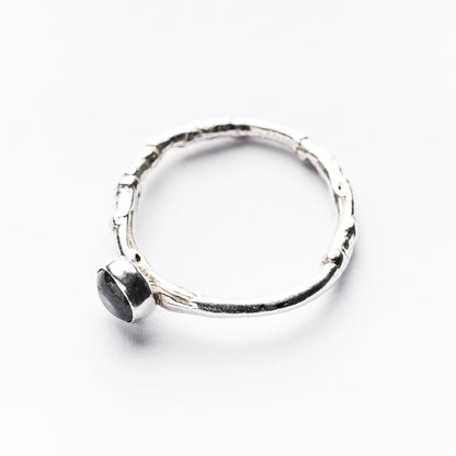 Tourmalated Quartz Woodland Spell Ring