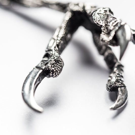 Jackdaw Talon Pendant