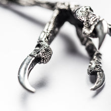 Load image into Gallery viewer, Jackdaw Bird Claw Necklace
